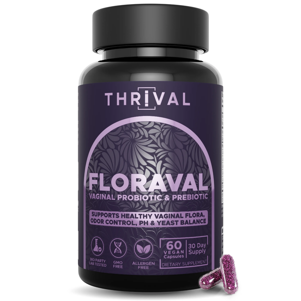 FLORAVAL supplement bottle