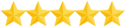 Tested & Approved stars